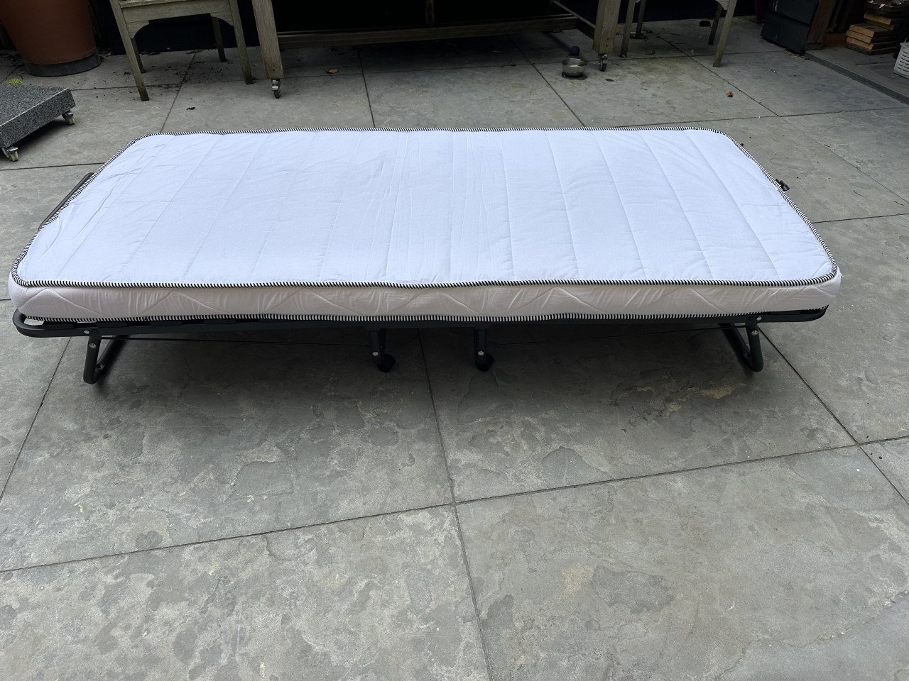 Vouwbed met lattenbodem 90 x 200