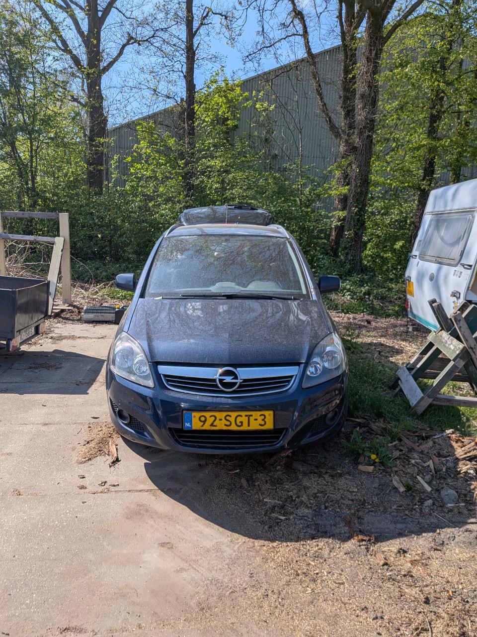 Opel zafira loopt niet goed