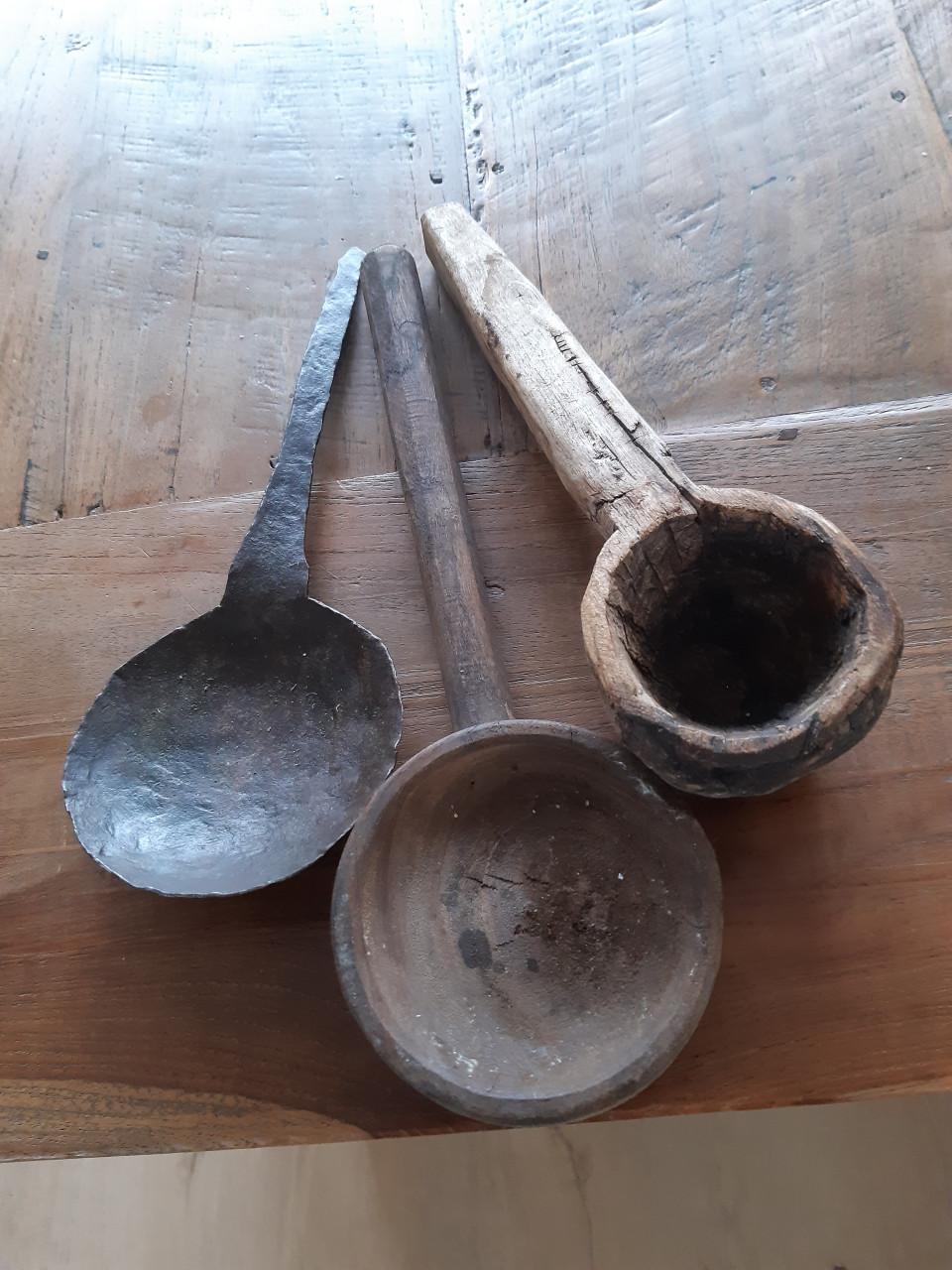 Lepels 3 stuks voor waxinelichtje