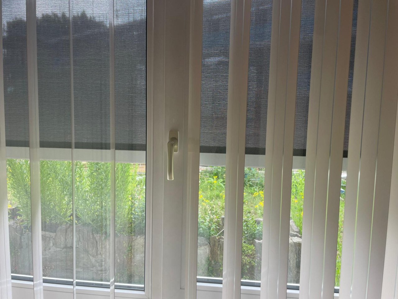 Zonnescherm buiten verticaal
