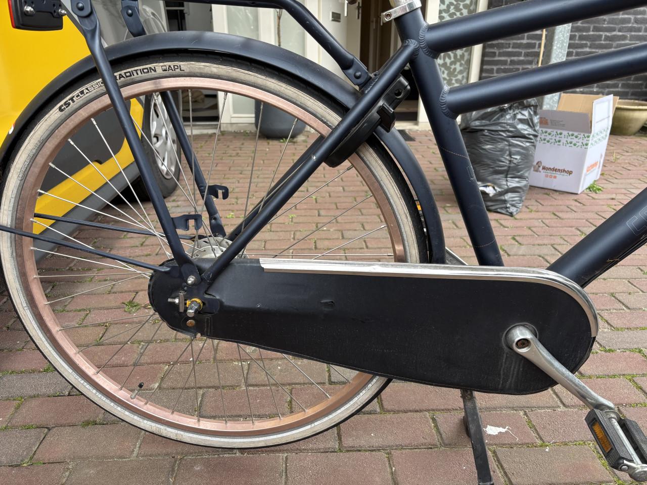 Gereserveerd!Cortina Transport fiets limited edition denim 2016 opknapper!