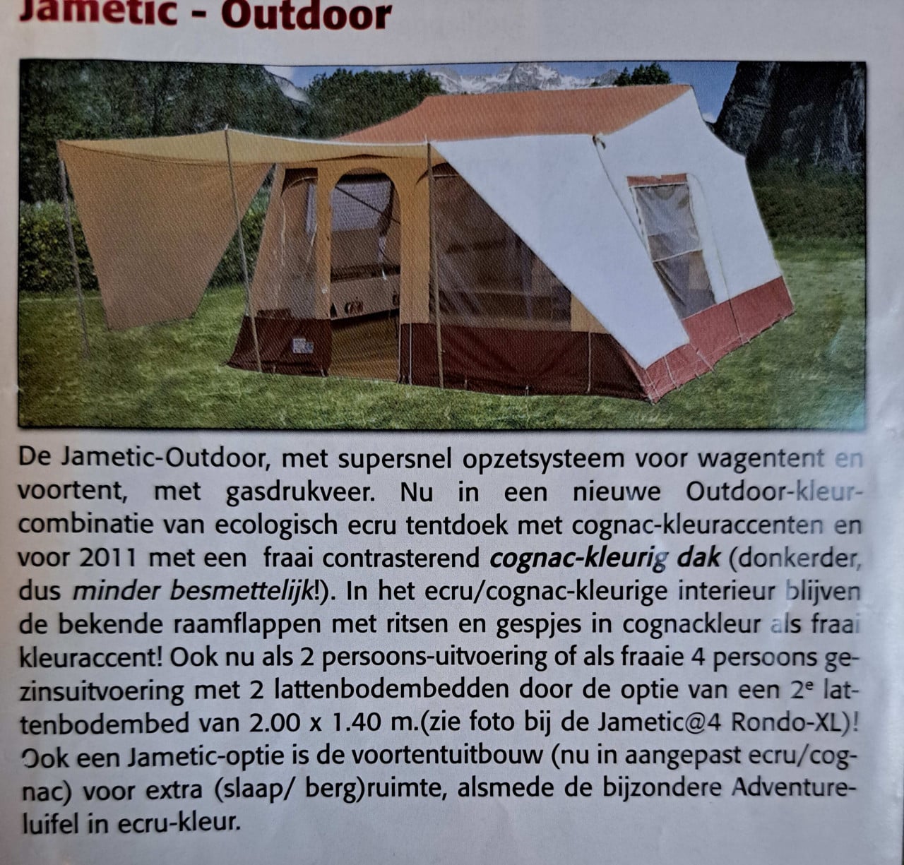 Jamatic Outdoor Vouwwagen