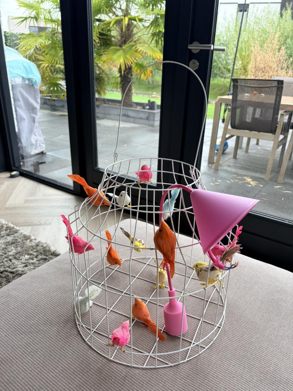 Dutch Dilight hanglamp met kleurrijke vogeltjes – eyecatcher