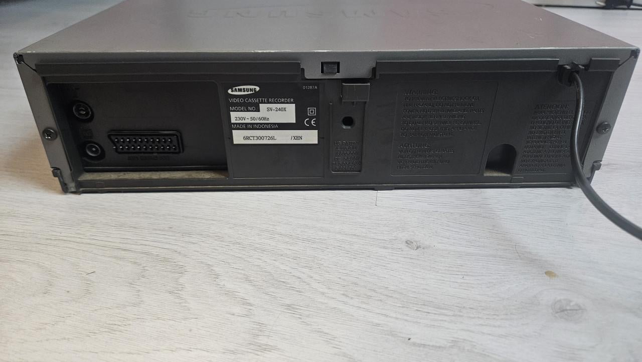 Samsung VHS videorecorder – werkend