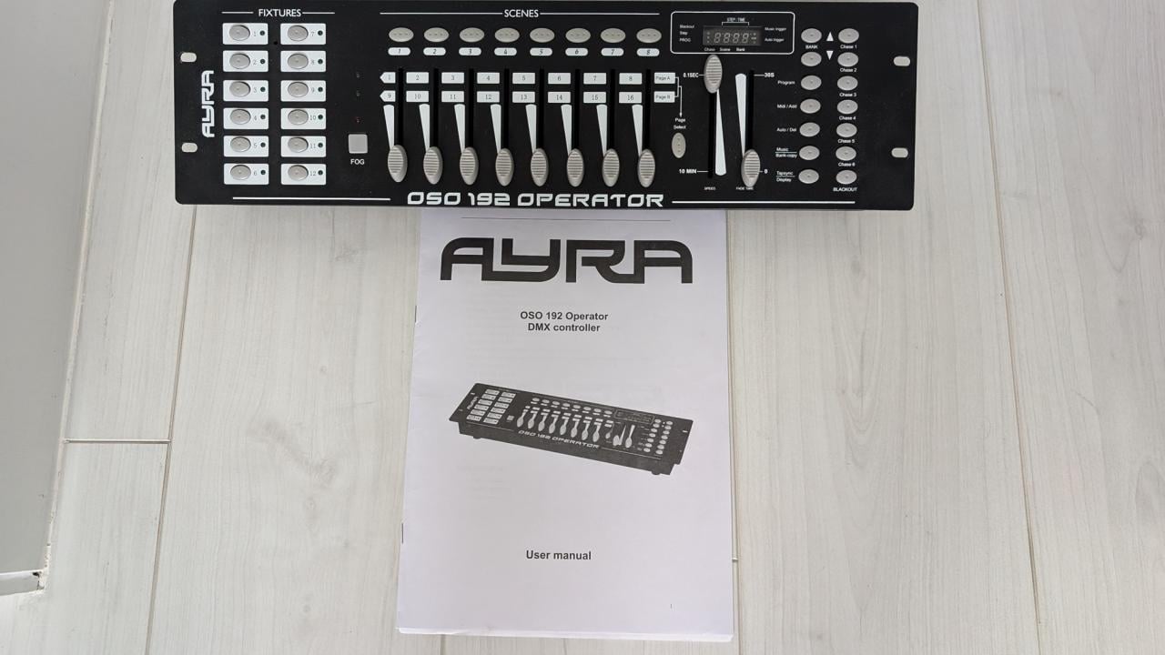 DMX licht controller