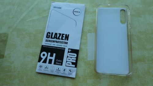 Telefoonhoeje& screen protector