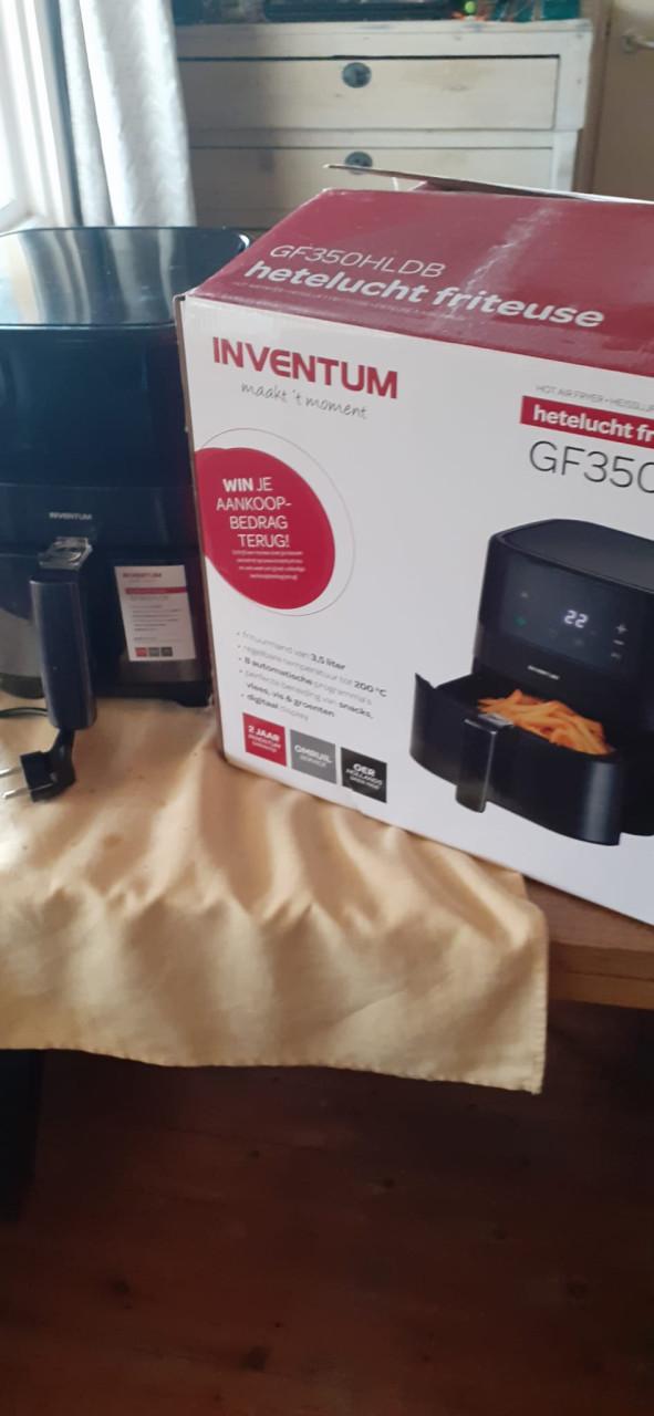 Inventum GF350HLD - Airfryer - Hetelucht friteuse NIEUW