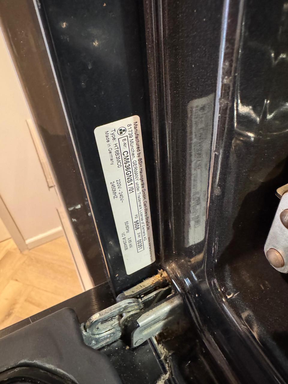 Combi-oven inbouw Siemens