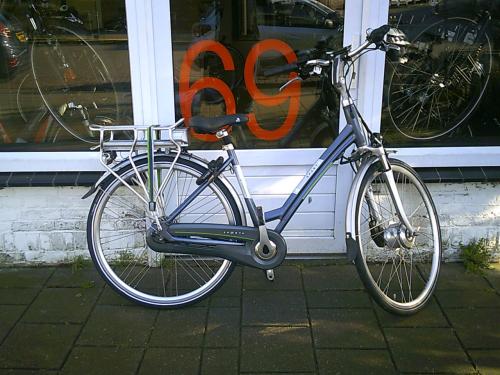 Gebruikte Sparta Emotion C4 damesfiets 48cm verende zadelpen 8 versnelling