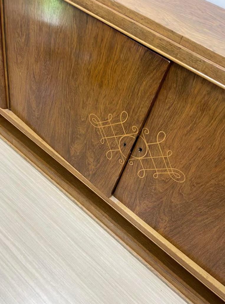 -gereserveerd- Vintage art-deco dressoir 2.5m gratis Heinkenszand