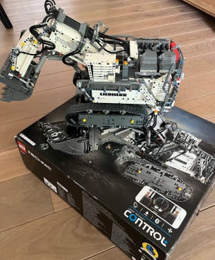 Liebherr R9800 Lego Tehnic