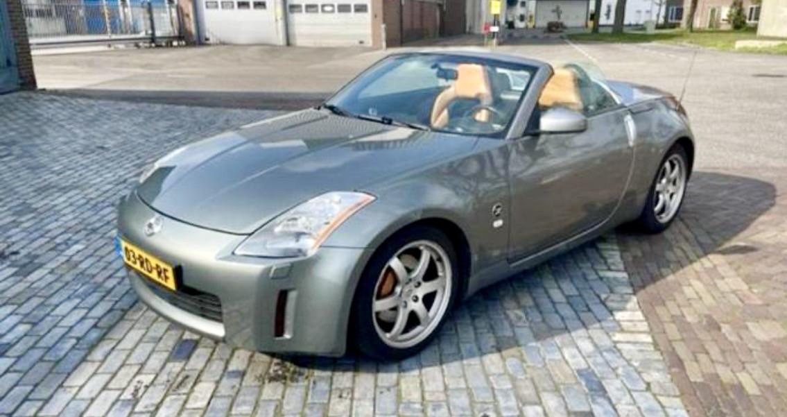 Nissan 350Z cabrio met taxatierapport
