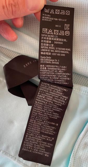 Rapha | Men's Pro Team Training Jersey Pale Blue/Teal | maat L