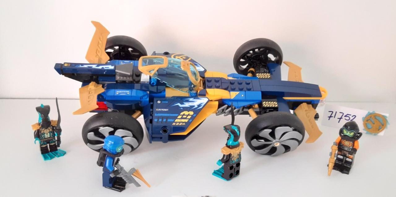 LEGO NINJAGO  71752: Ninja Sub-speeder + 4 minifiguren