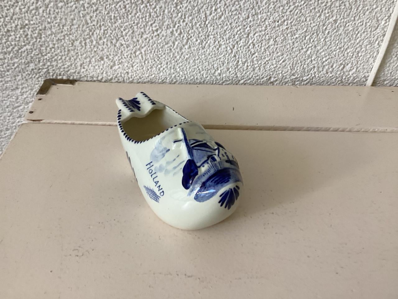 Delfsblauw Klomp-asbak