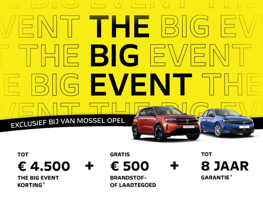 Opel Corsa 1.2 turbo yes || van mossel voorraadvoordeel || tot 8 jaar garan