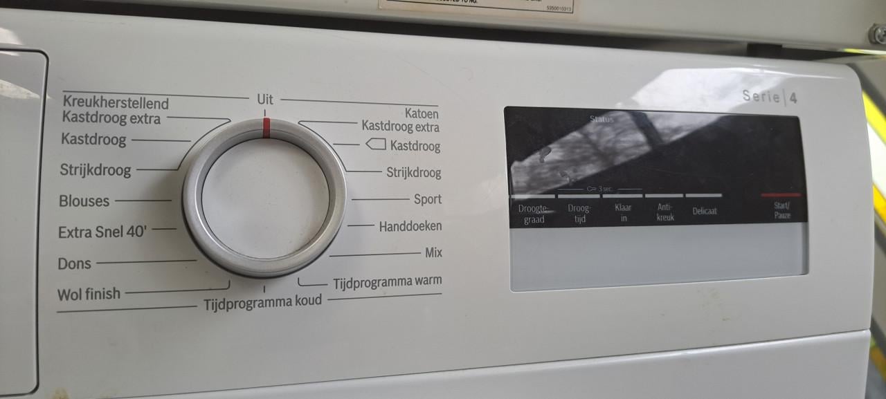 Bosch serie 4 warmtepomp droger