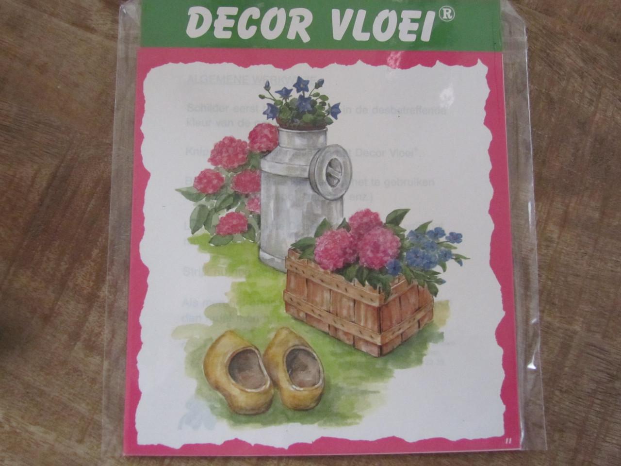 7 stuks Decor Vloei