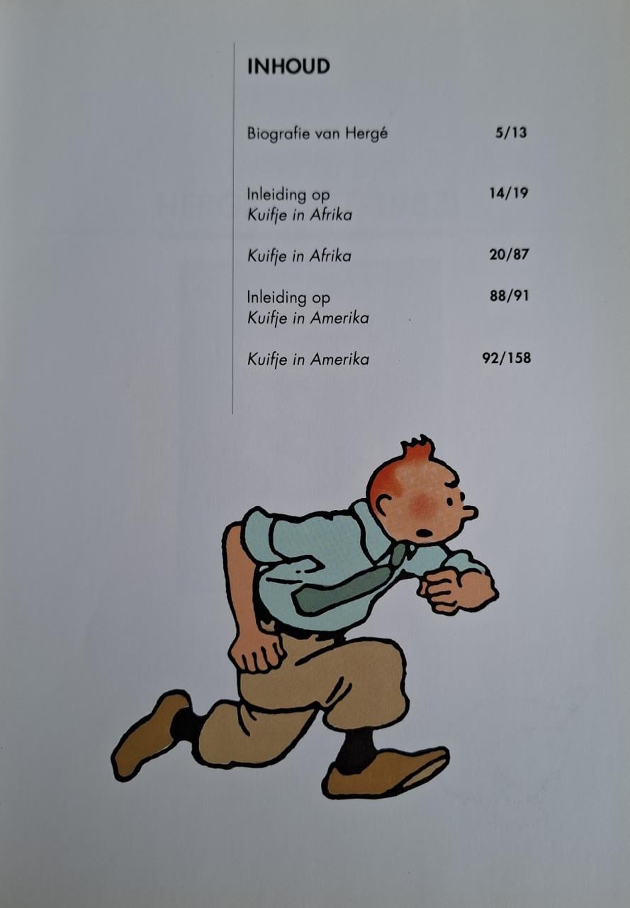 Kuifje collectie, door Hergé