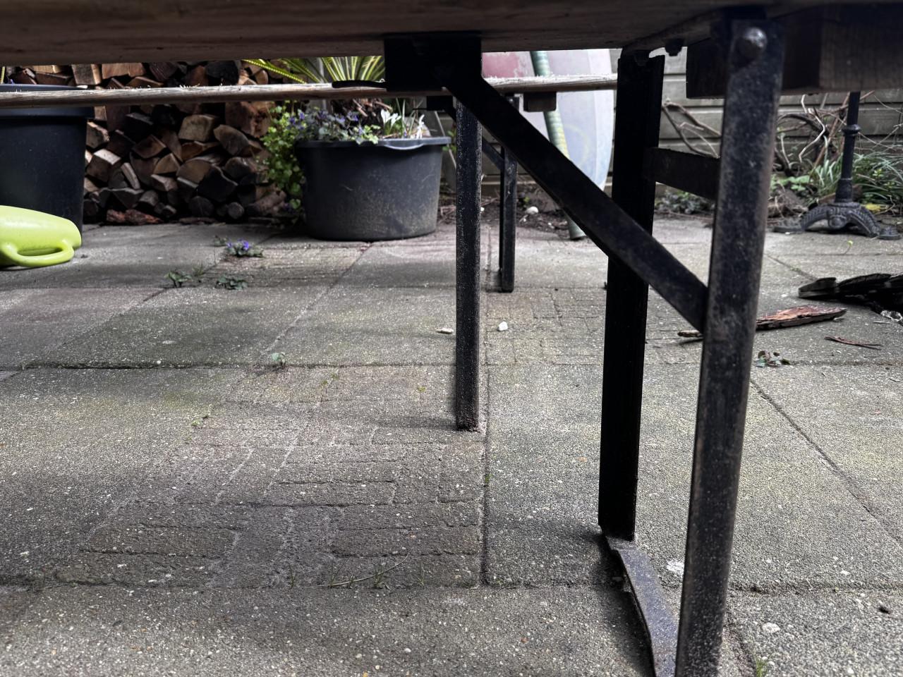 Bier tafel 10 personen vintage