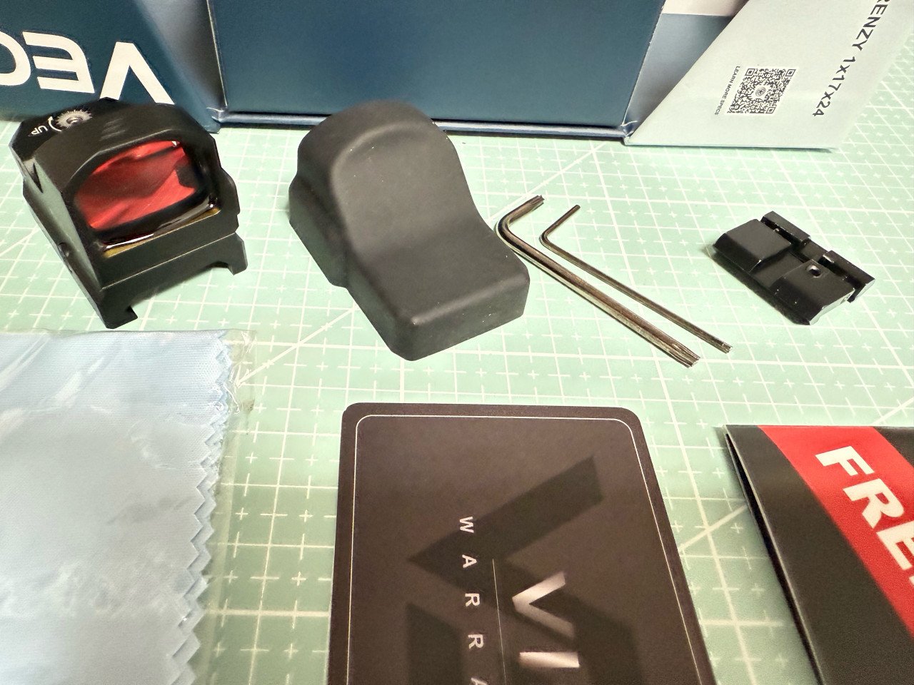 Vector Optics Red Dot vizier Frenzy Gen II TEK. NIEUW.