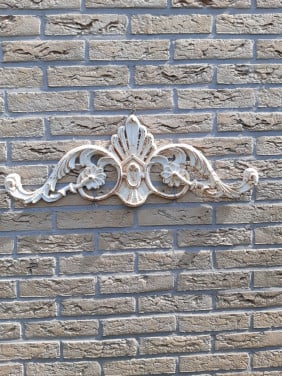 Gietijzeren ornament 66 breed geen koeriersdiensten