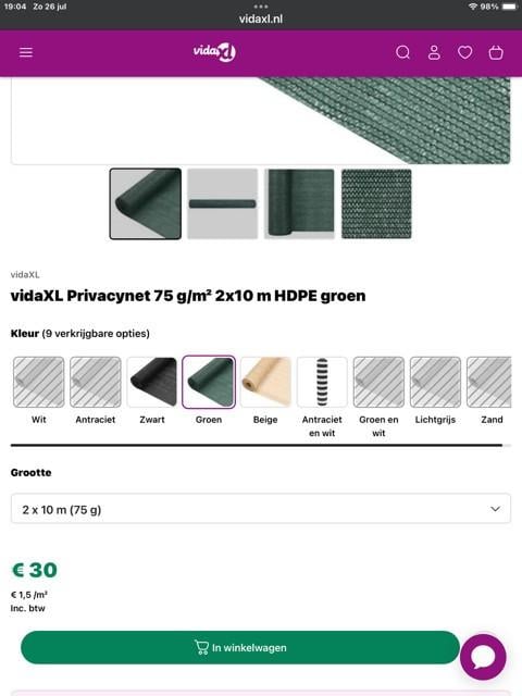 Schaduwdoek - Privacynet