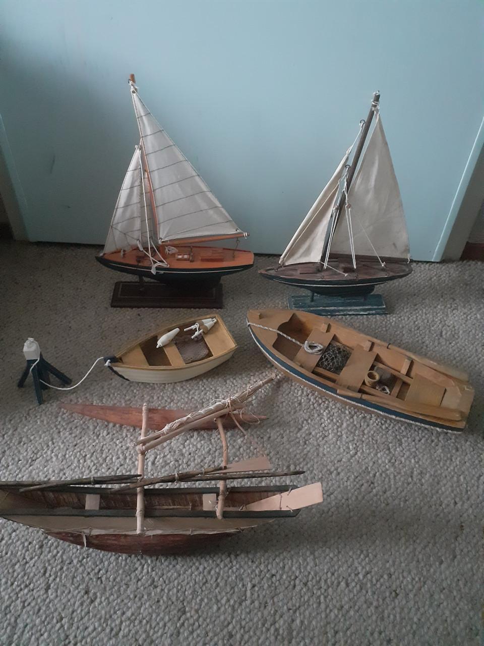 Model zeilbootjes