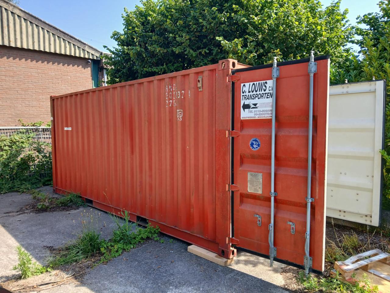 Opslagcontainer te huur tussen 's-Heerenhoek en Borssele