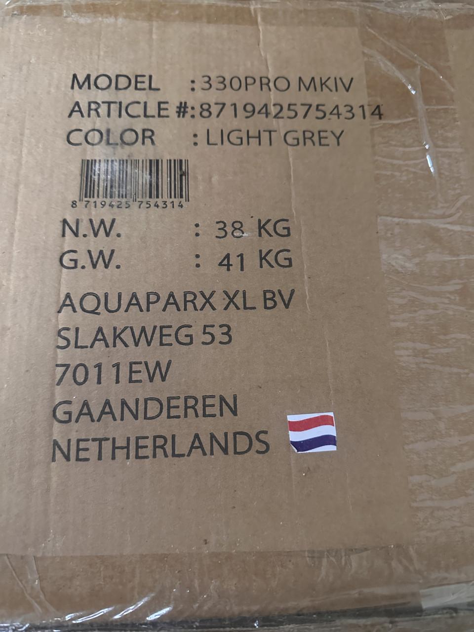 Aquaparx 330 pro boot