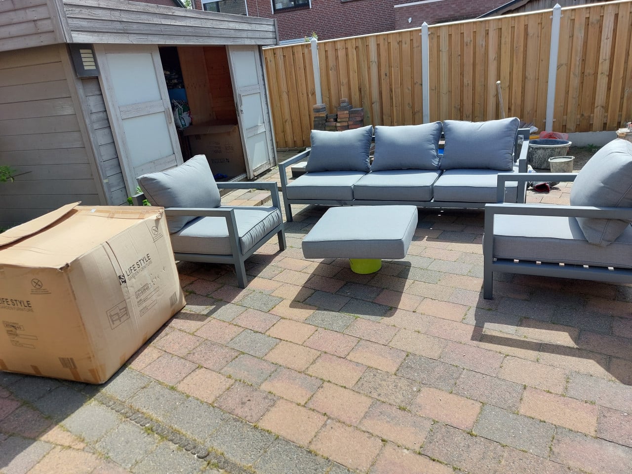 Mooie tuinset