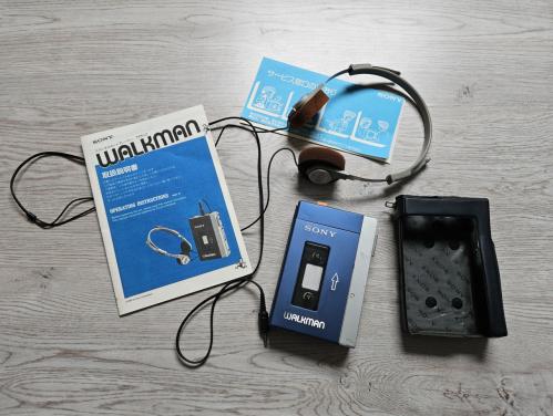 Sony walkman tps-L2 met originele koptelefoon