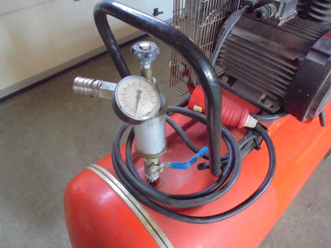 Grote Compressor met 500Ltr tank