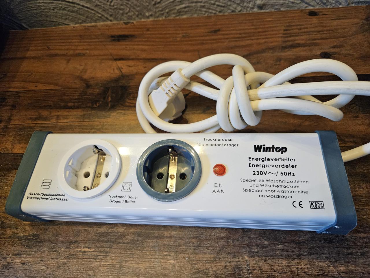 Zgan Wintop Energieverdeler voor wasmachine en wasdroger
