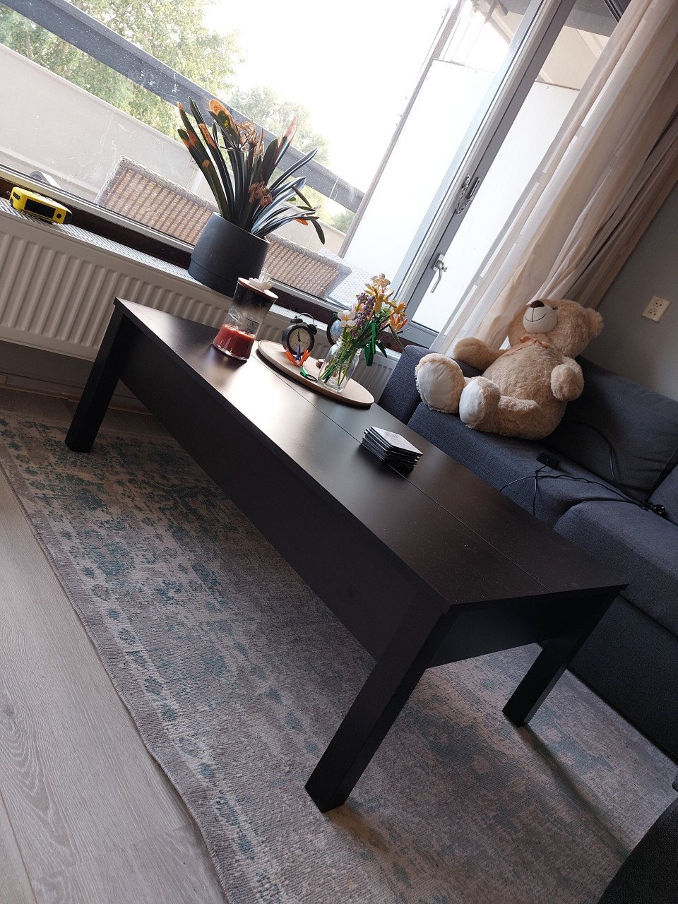Salontafel uitklapbaar IKEA (Trulstorp) Zwartbruin