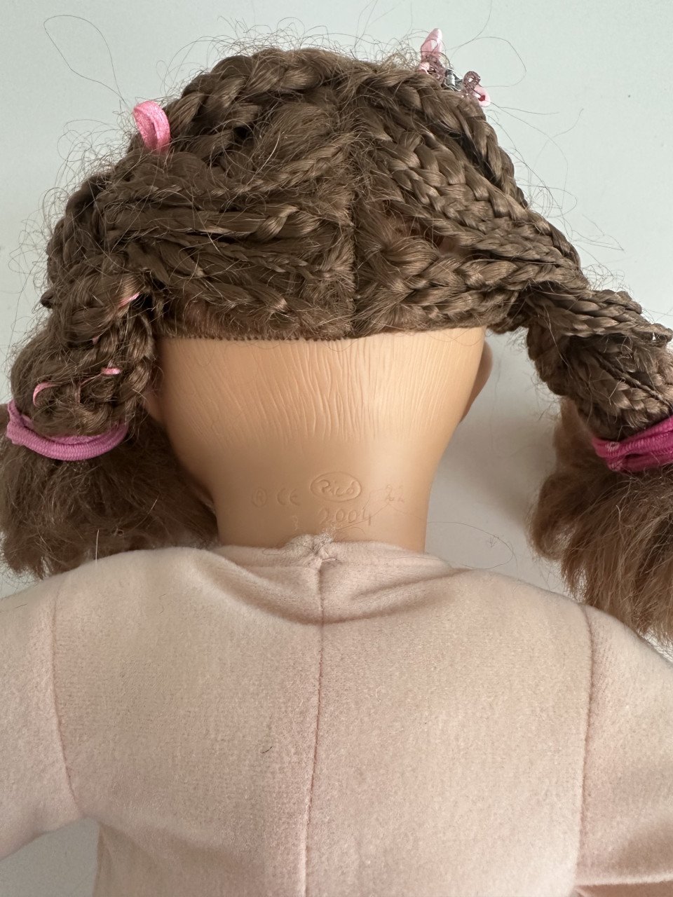Pop smoby met bruin haar