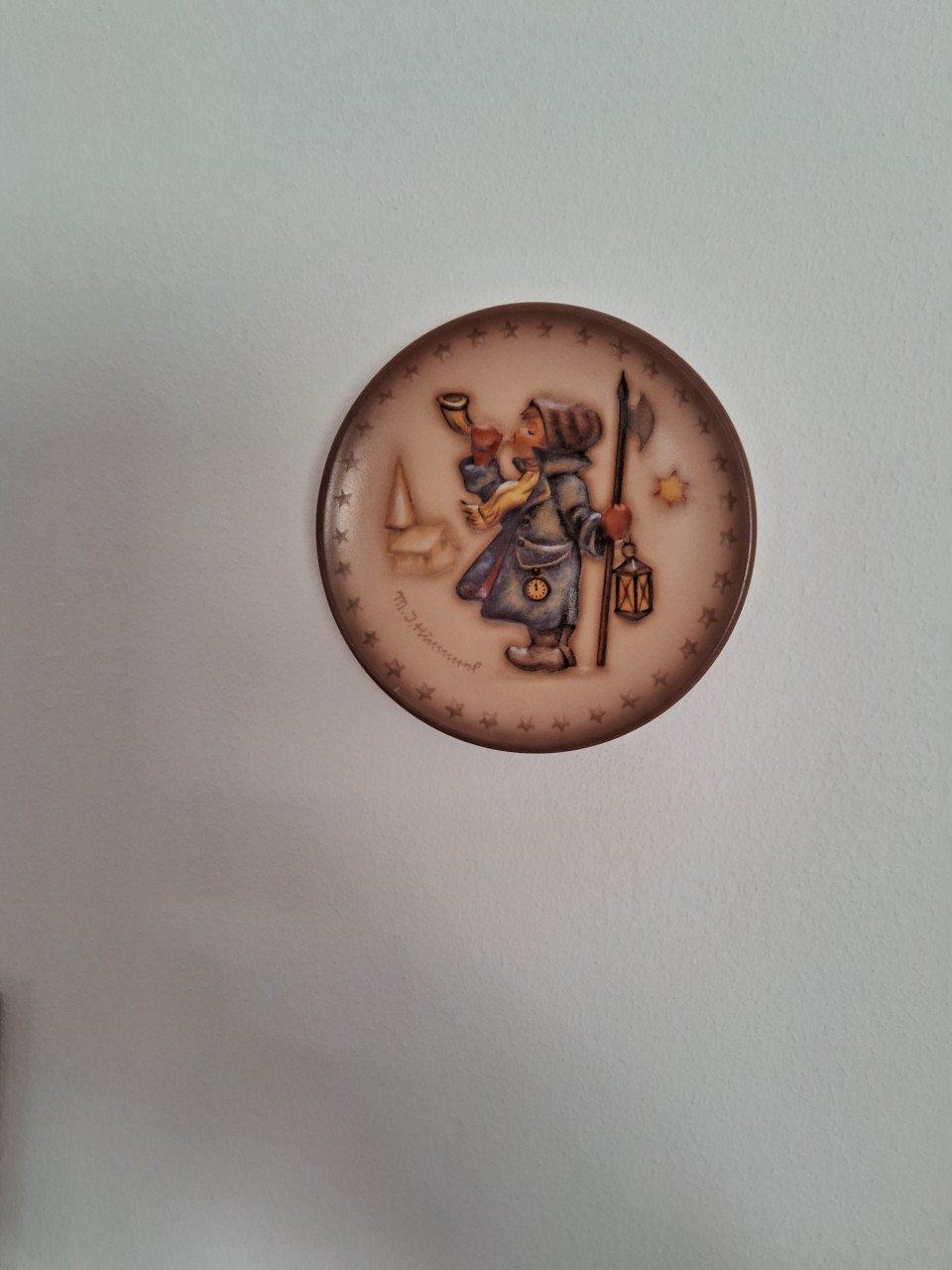Hummel bordjes en borduurwerk