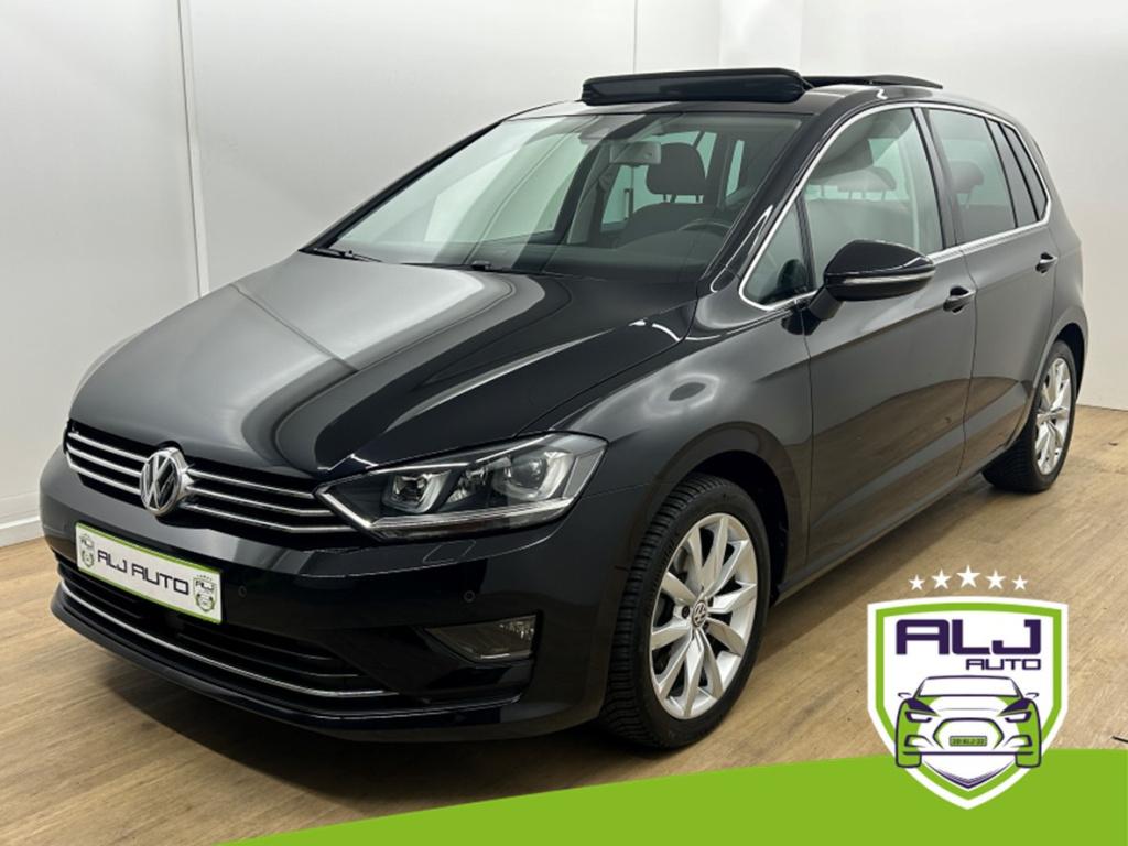 Volkswagen Golf Sportsvan occasion 1.4 tsi highline | zwart | tweedehands v