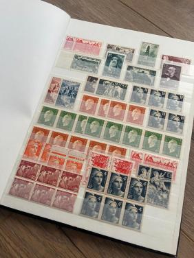 Collectie (postfris) Frankrijk in klein album