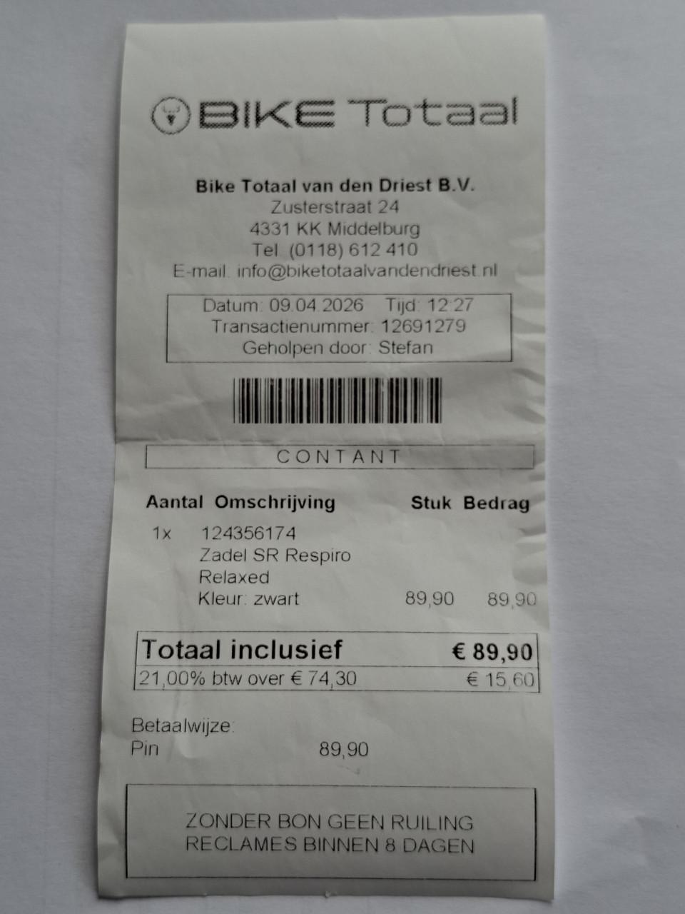 Fietszadel