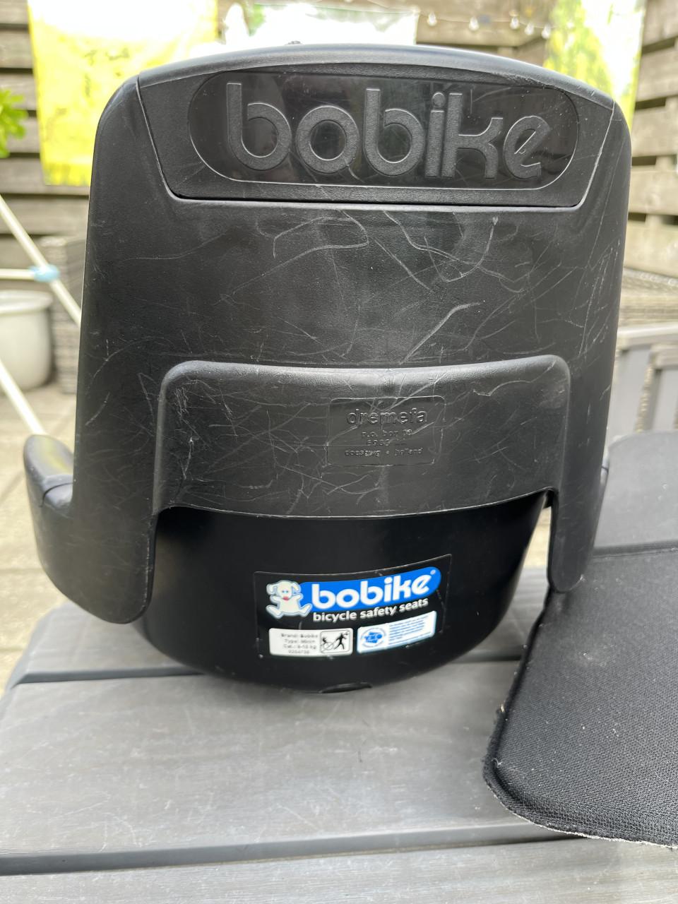 Bobike fietsstoel voor met scherm