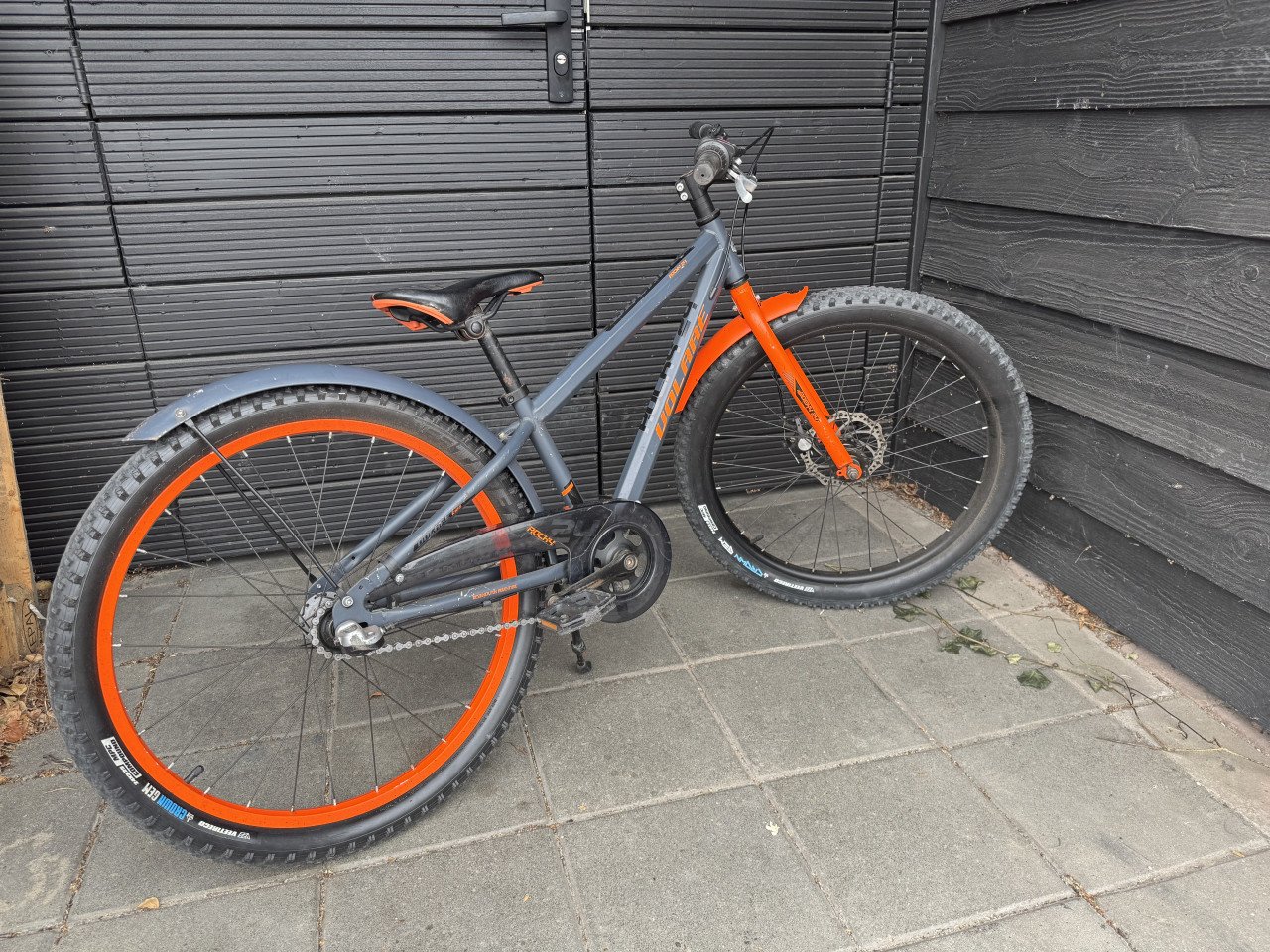 Jongens fiets