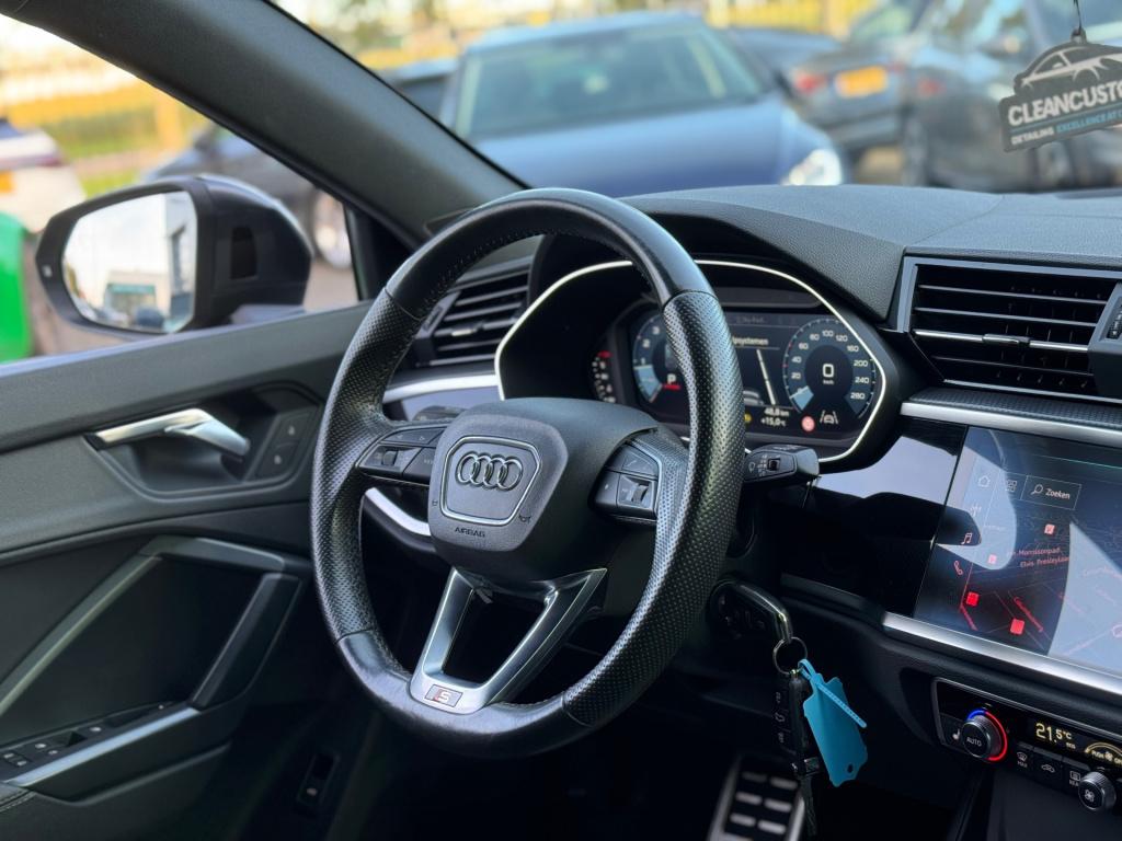 Audi Q3 sportback 35 tfsi s-line 3x * matrix led * black pack * stoelverwar