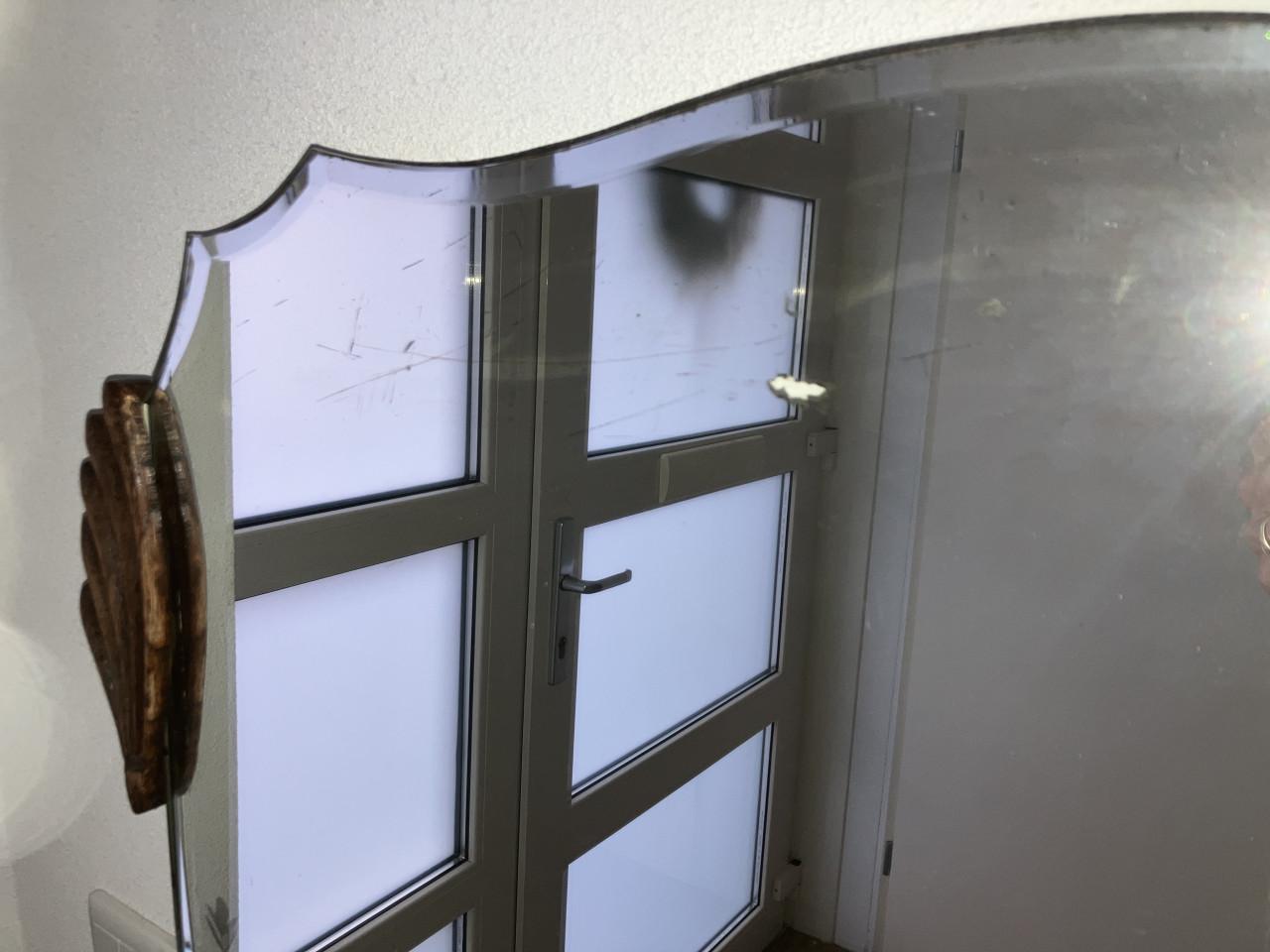 Vintage spiegel jaren ’20 Amsterdamse school