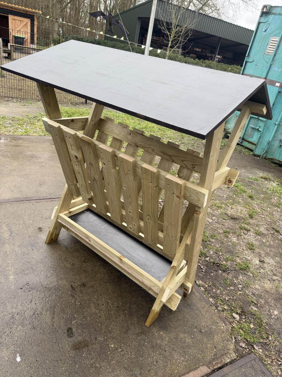 Stevige Handgemaakte Hooiruif voor Geiten, Schapen & pony’s