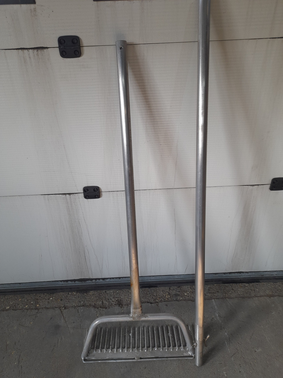 Nieuwe RVS kokkelharken