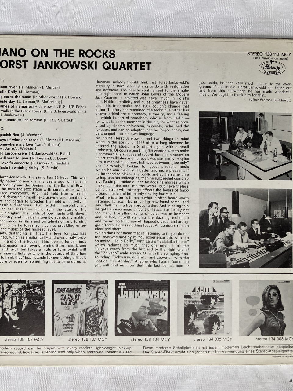 LP Horst Jankowski sfeermuziek