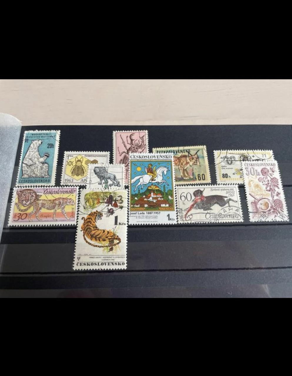 Bijzondere postzegel verzameling dieren internationaal