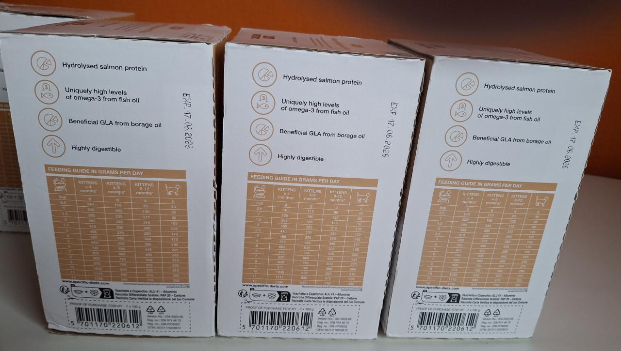 SPECIFIC Allergen Management Plus voor katten 6 dozen van 7x 100g