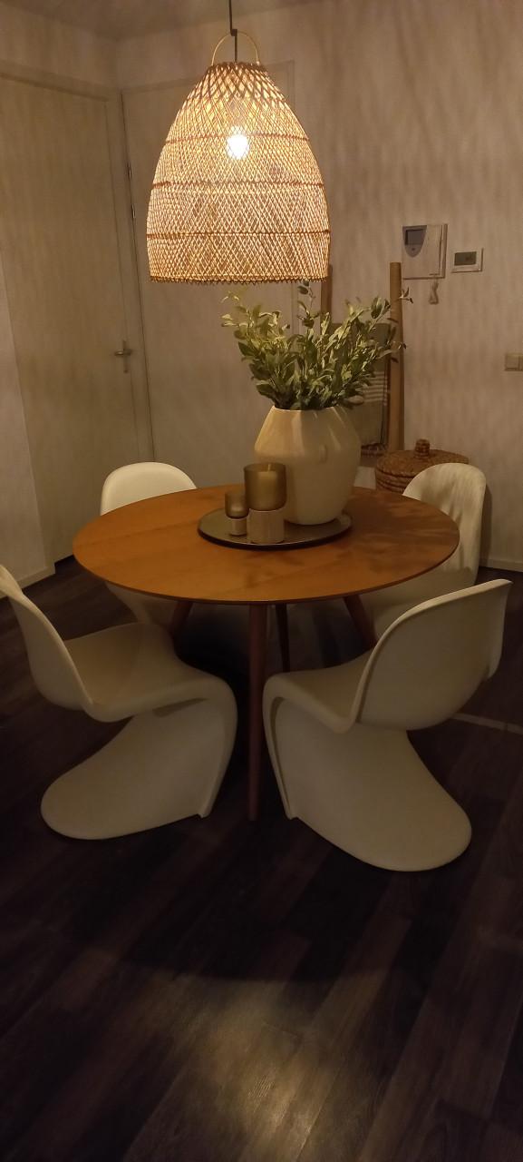 Ronde tafel eikenhout